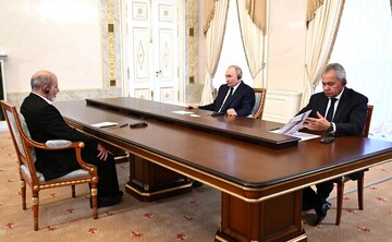 Putin holds talks with Iran's top national security official Ali Akbar Ahmadian