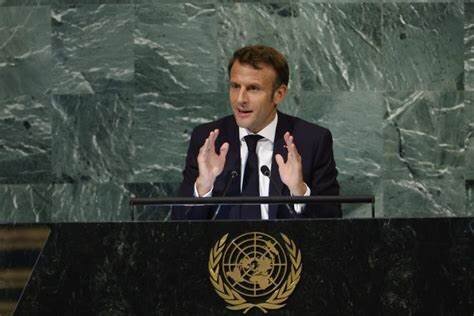 French leader Macron