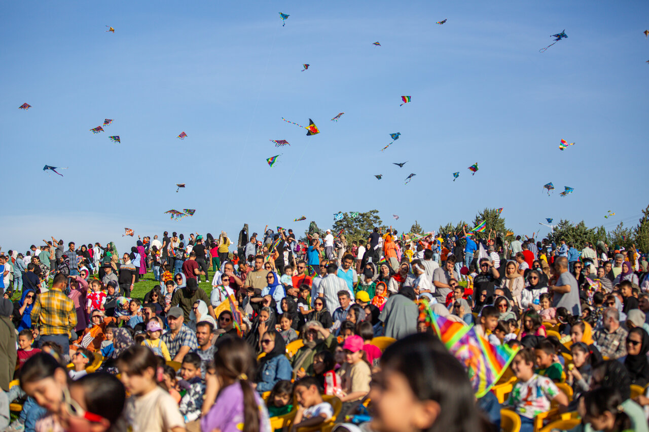 Families get together for kite festival