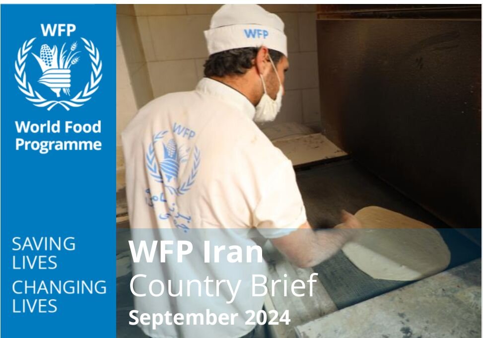 WFP releases September report on Iran
