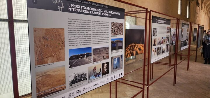 Iranian-Italian cooperation spotlighted at Burnt City exhibit in Italy