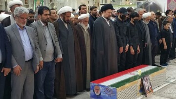 Funeral ceremony held for Iranian physician martyred in Beirut