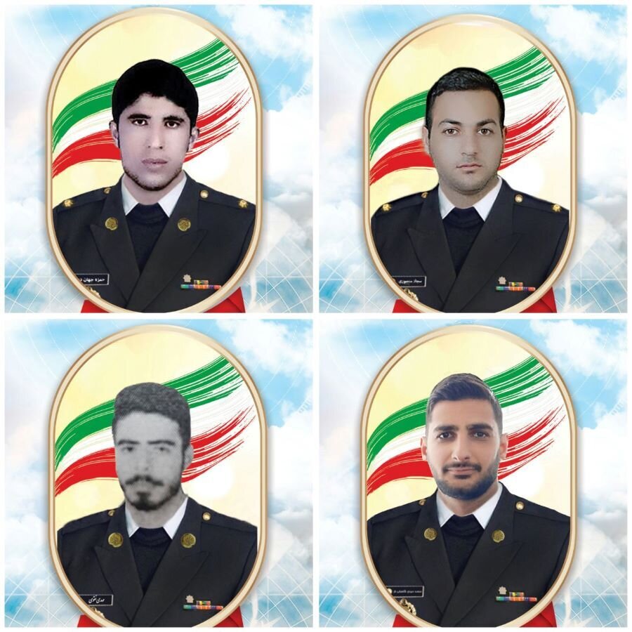 Four victims of the Israeli strike on a military site inside Iran