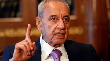 Lebanon's Parliament speaker Nabih Berri