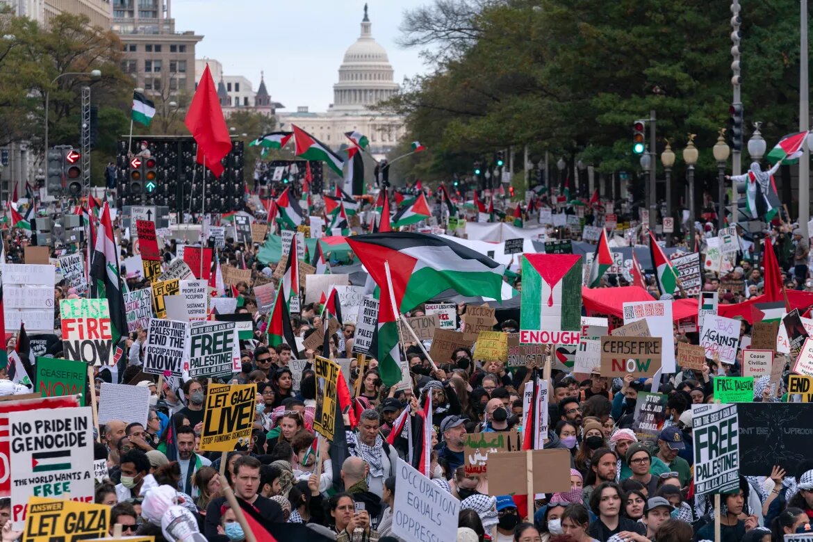 US protest