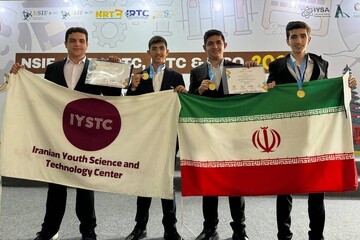 Iranian students win gold medals in ISIF 2024