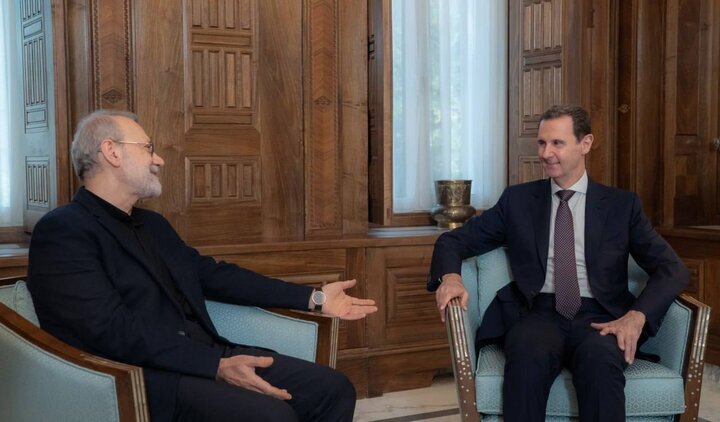 Larijani and Assad