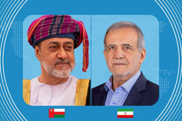 Iran set to enhance relations with Oman: Pezeshkian