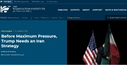 U.S. ‘maximum pressure’ on Iran: beating a dead horse?