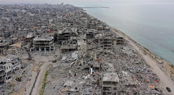 Israel has deliberately flattened most buildings in the Gaza enclave