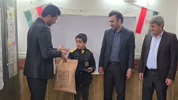 Schoolboy discovers historical engraved brick in western Iran