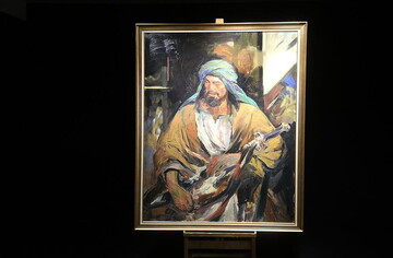 “Ja'far ibn Abi Talib” painting unveiled in Tehran