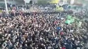 Syrians rally against shrine desecration, HTS militants fire on protesters