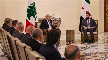 Lebanese Prime Minister Mikati meets new Syrian leader al-Jolani