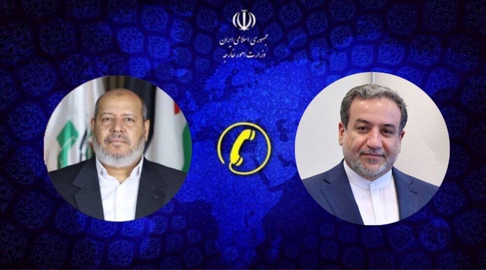 Araghchi and Hamas Deputy