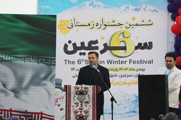 6th Sarein Winter Festival kicks off in northwest Iran