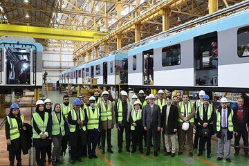 Ambassadors visit Tehran Wagon Manufacturing Company