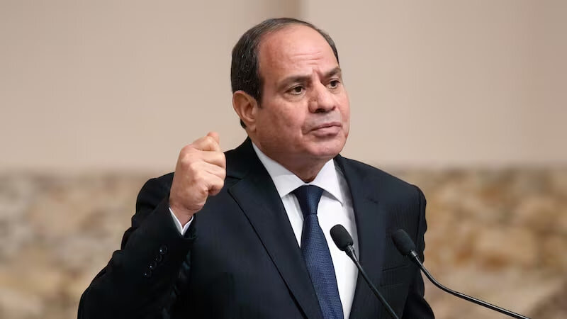 Egypt's President Abdel Fattah El Sisi has been careful to avoid a public confrontation with US President Donald Trump. EPA