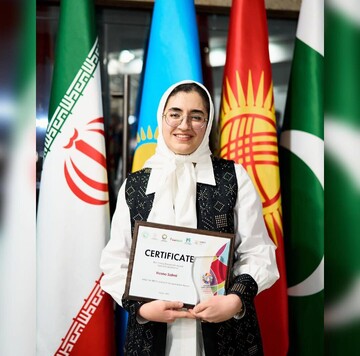 Iranian female student wins BRICS, SCO ‘Young Researcher of the Year’ award