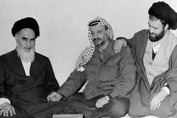 The day Arafat visited Iran and opened the Palestine embassy