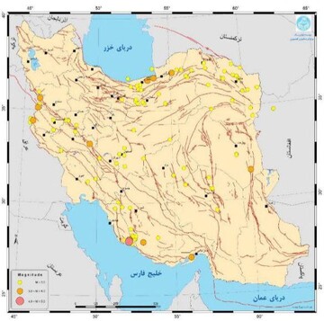 Over 100 earthquakes shake Iran in a week