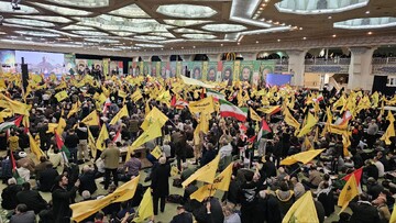 Tehran Ceremony for Nasrallah