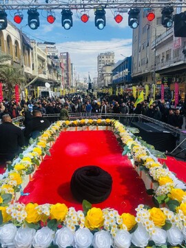 Symbolic funeral ceremony in Baghdad