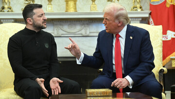 Trump and Zelensky spat at the White House