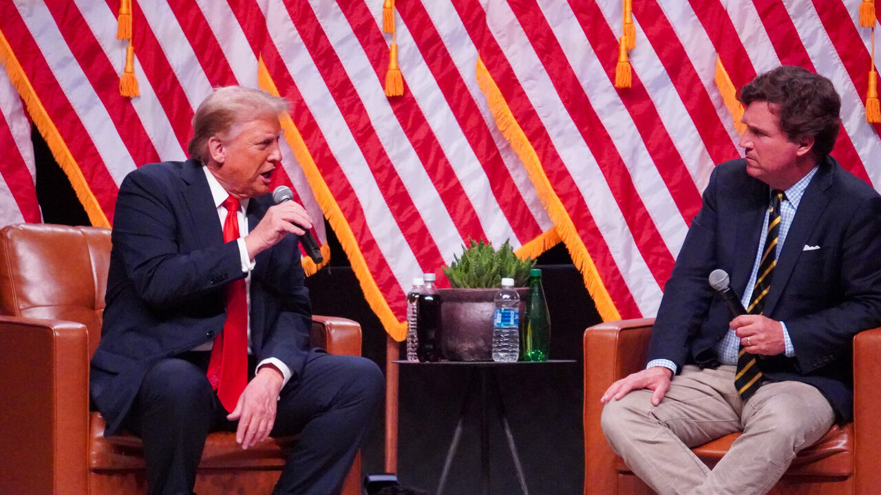 Carlson and Trump