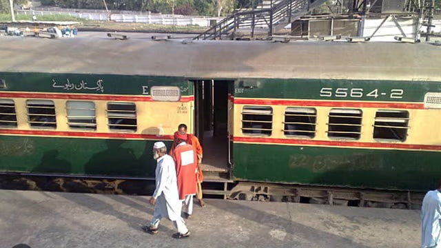 The train was on its way from Quetta in Pakistan's southwestern Balochistan province to Peshawar in Khyber Pakhtunkhwa when it was fired on, railway officials said. (Source: Wikimedia Commons/ Represe