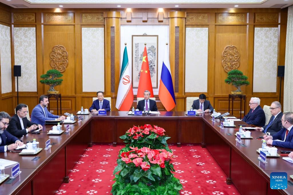 China, Russia affirm Iran's peaceful nuclear program