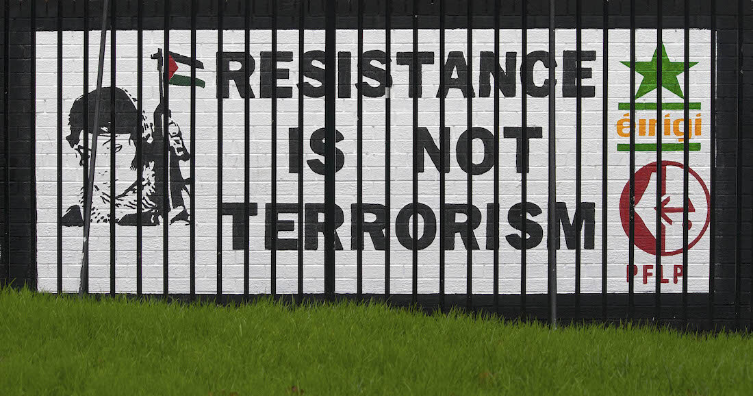 From American officials’ point of view, one who resists occupation is called a terrorist, and those who occupy other nations’ land are classified as defenders of democracy