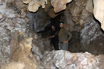 Limestone cave discovered in rural yard due to land subsidence