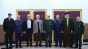 Pezeshkian meets senior military commanders to discuss defense, security