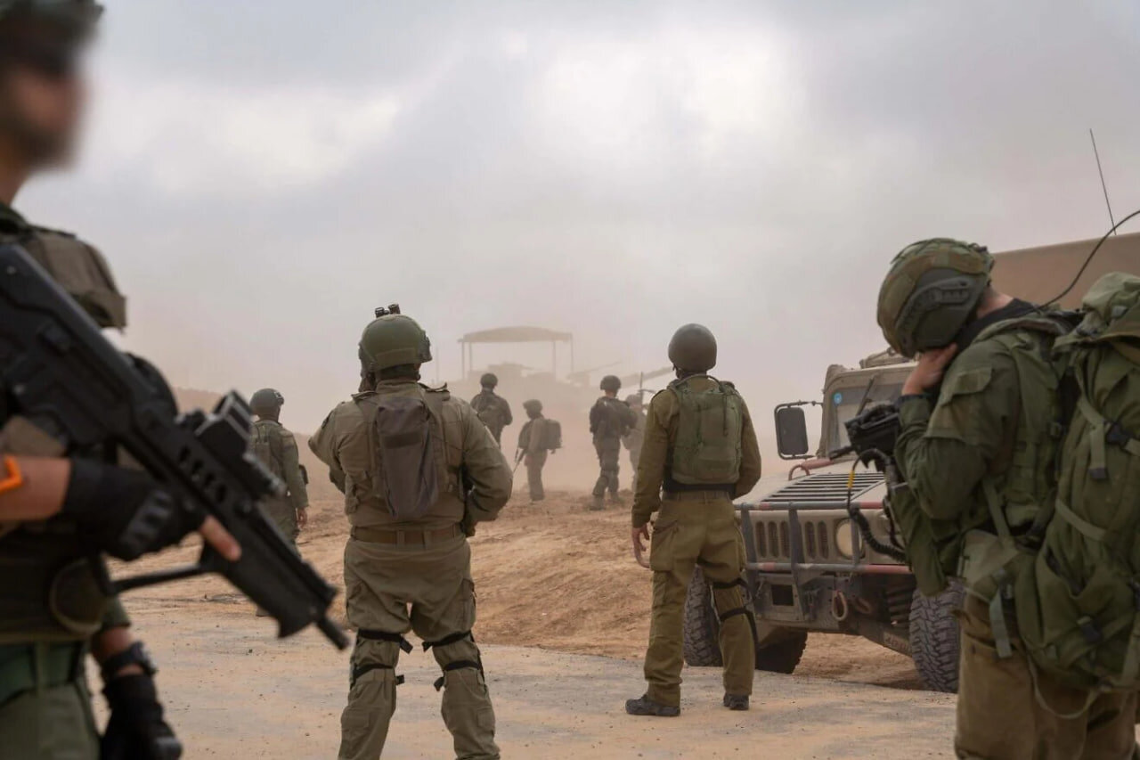 Israeli Occupation Forces (IOF) in the Gaza Strip, on March 19, 2025.