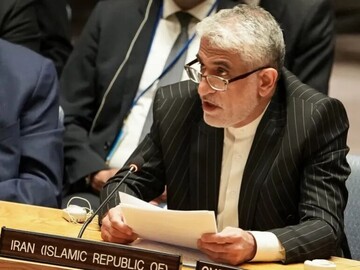 Iran's ambassador to the UN Saeid Iravani