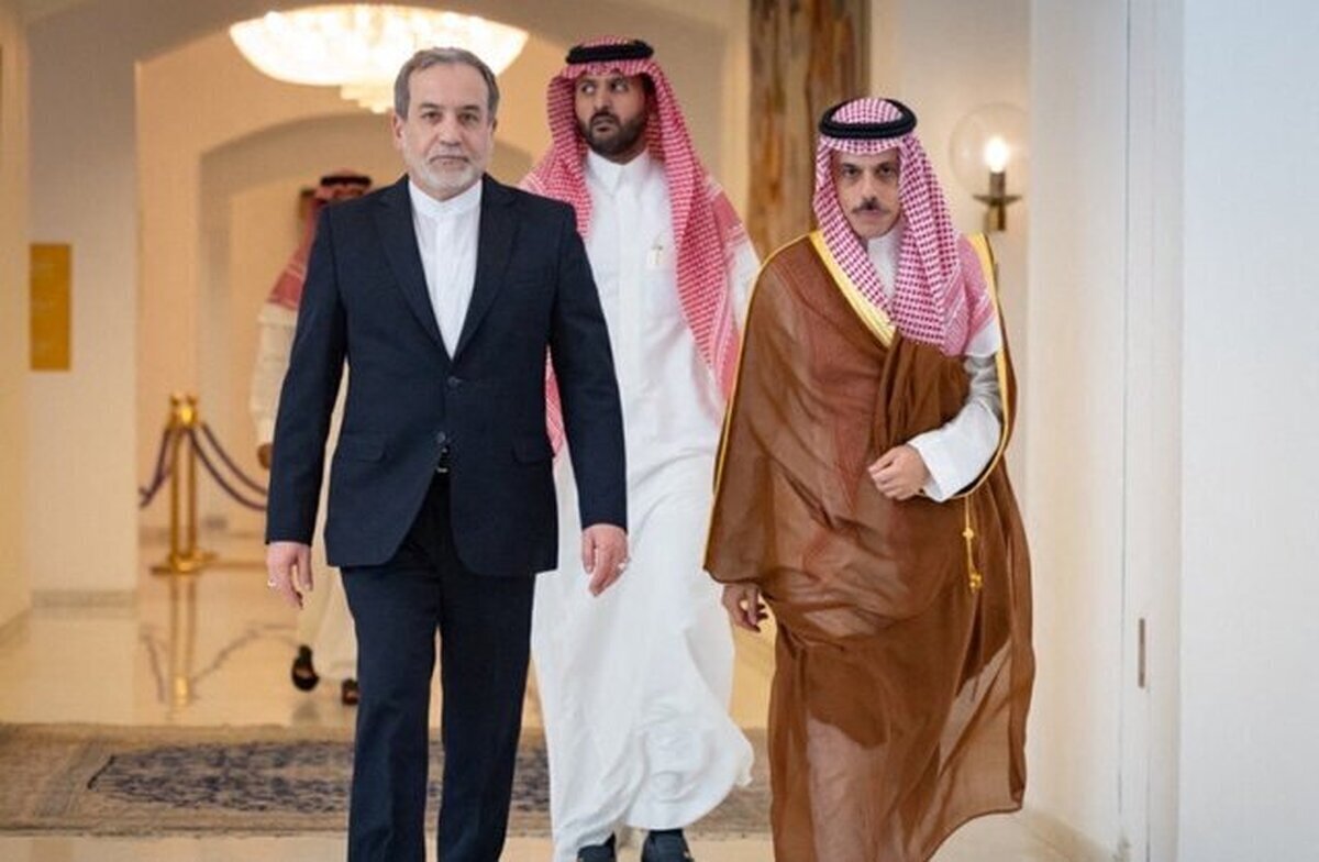 The Iranian and Saudi foreign ministers seen in a file photo