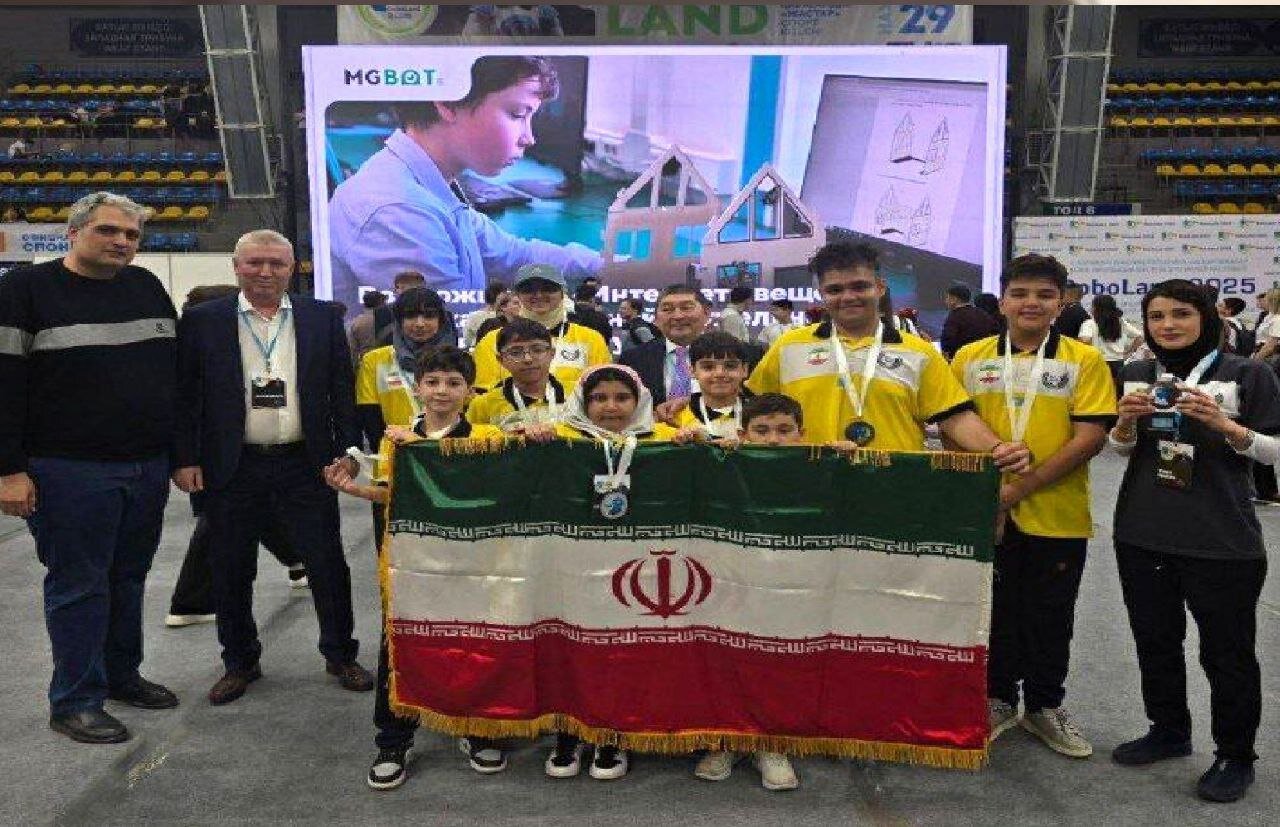 Iranian robotics team shines in Kazakhstan RoboLand 2025