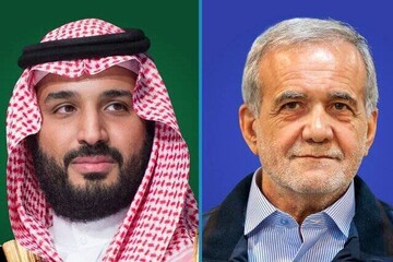 Saudi Crown Prince Mohammed bin Salman and President Pezeshkian of Iran hold phone talks