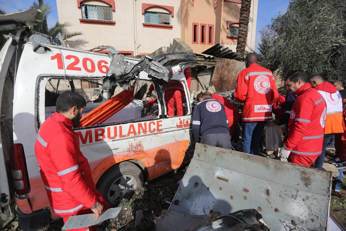 Targeting paramedics is a war crime