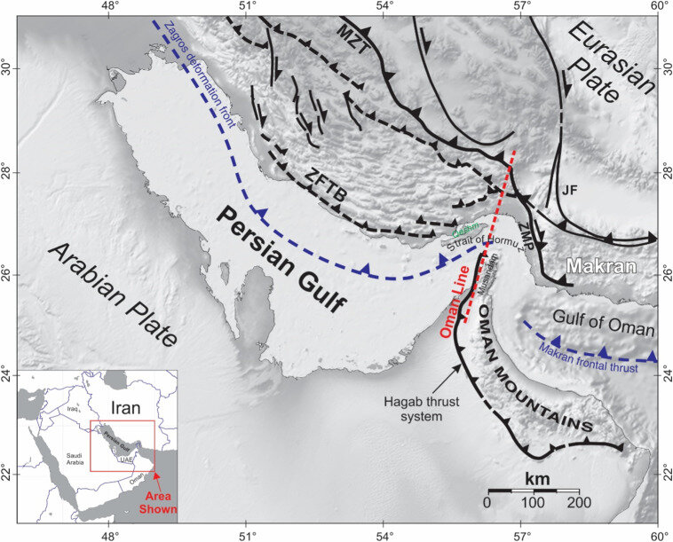 Role of oil and gas extraction by Saudi Arabia and Qatar in southern Persian Gulf earthquakes