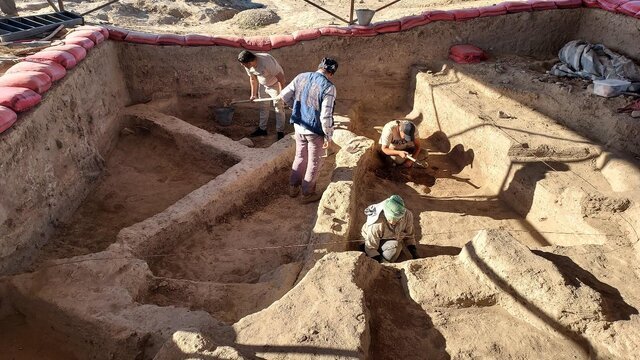 A view of Chogha Golan, a significant Neolithic site in western Iran