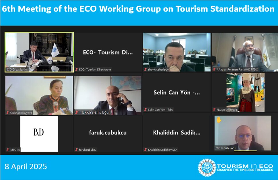 ECO member states advance regional sustainable tourism standards for accommodation facilities