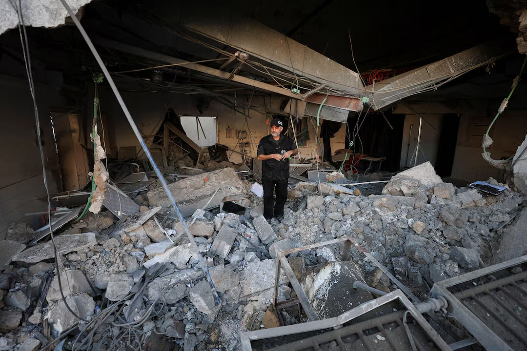Israel fires missiles at Gaza City's last hospital