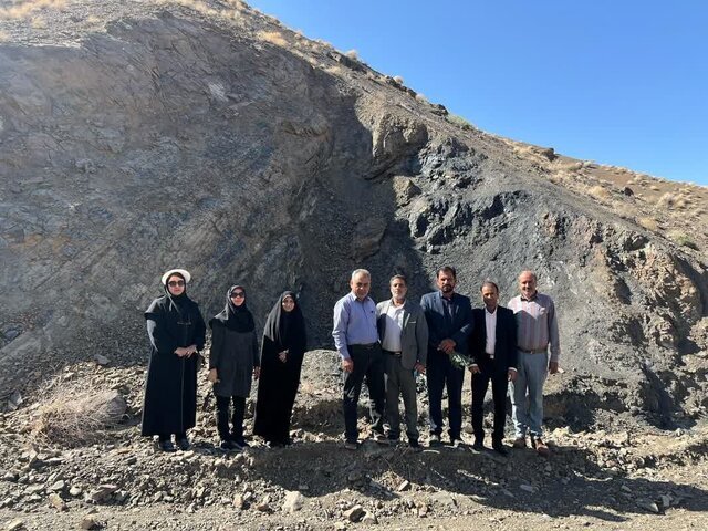 Dinosaur footprint discovered in Zarand becomes county’s top tourist attraction