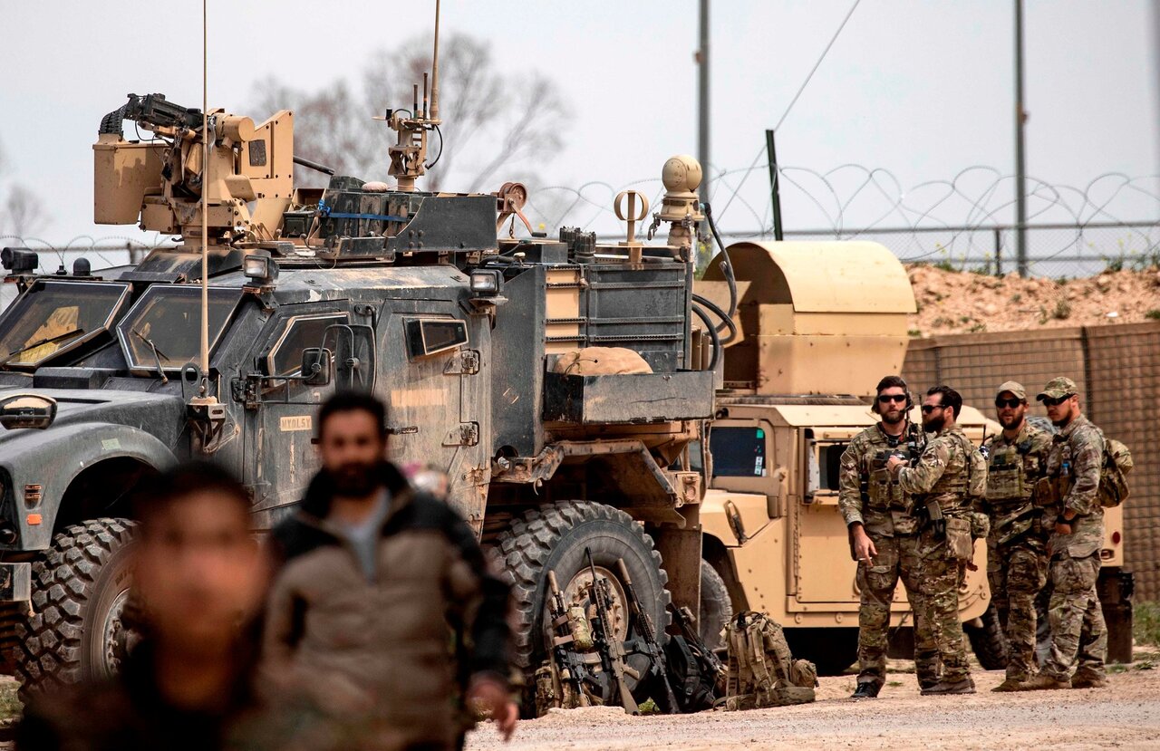 American troops in Syria