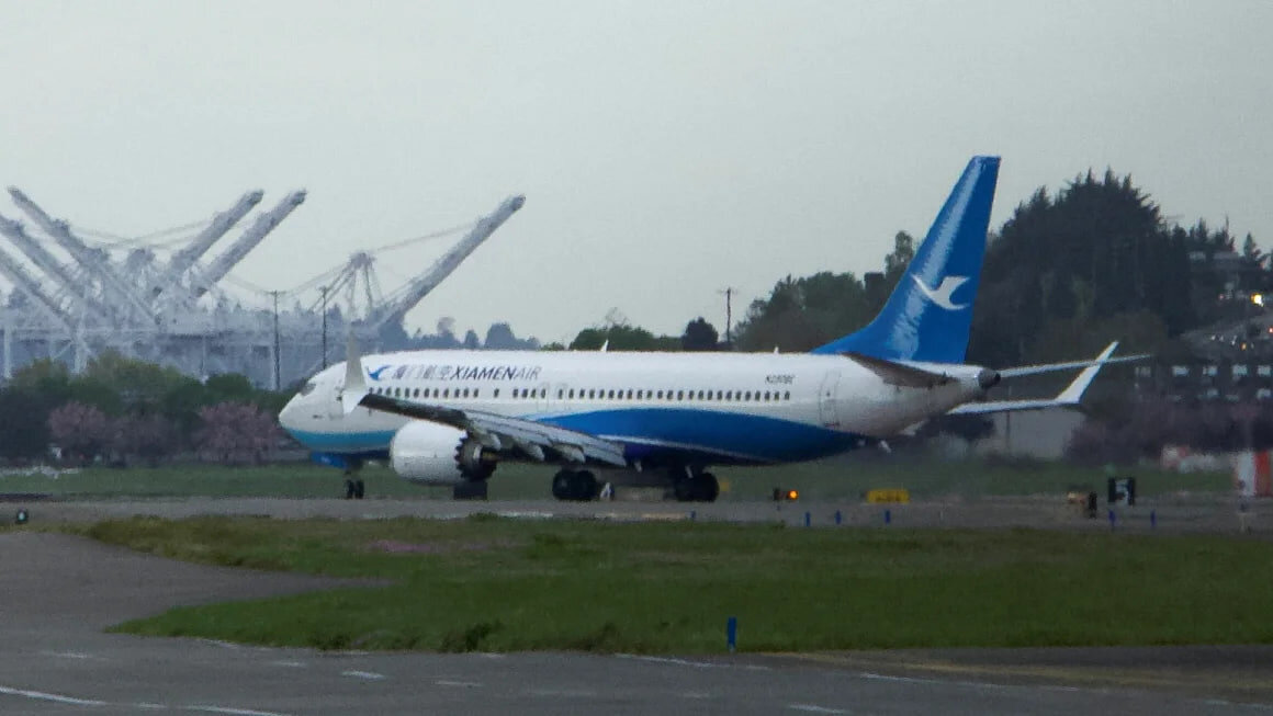 Boeing returns from China