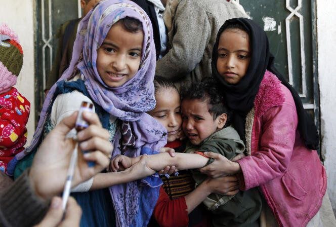 Measles vaccination covers 98% of target population
