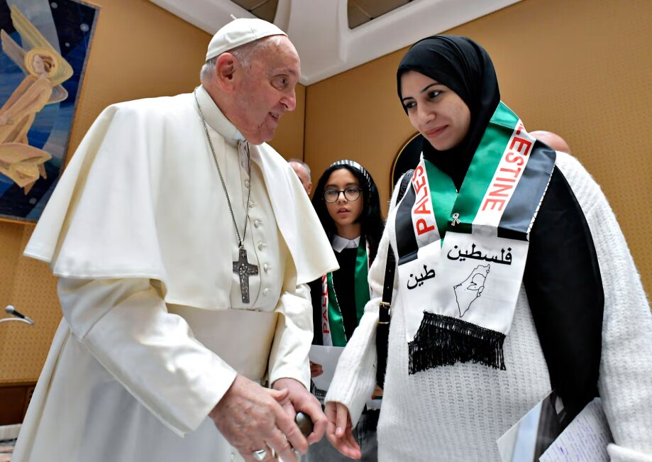 Pope solidarity with Gaza angers Israel