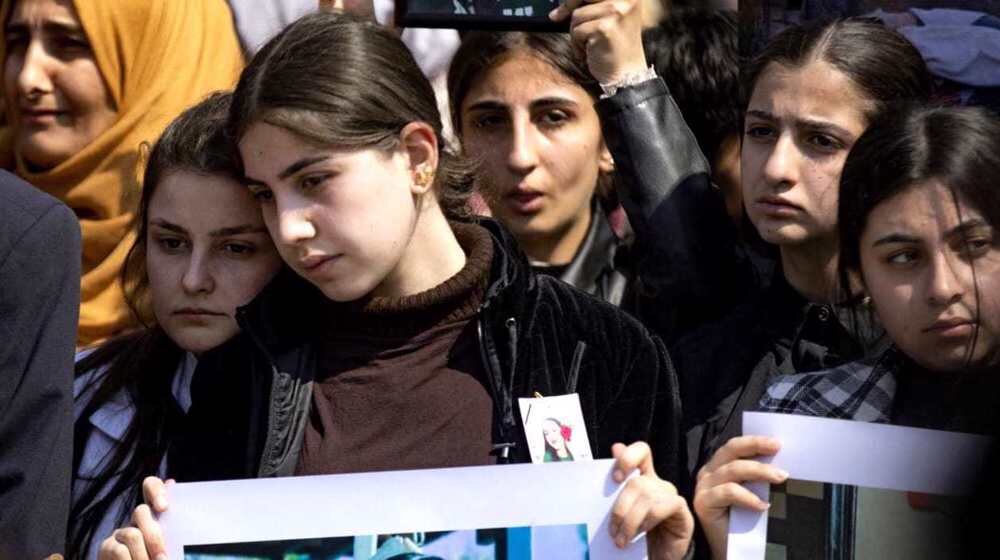Syrian women from the Alawite community